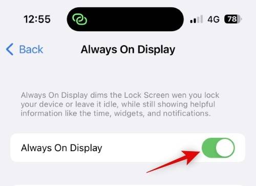 如何在 iPhone 上的 Always-on Display 上关闭墙纸和通知