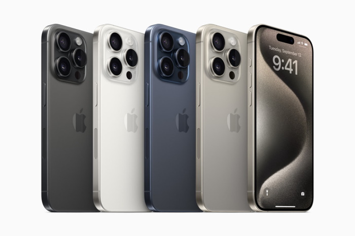 新标题：推出钛合金制造的 iPhone 15 Pro 和 iPhone 15 Pro Max