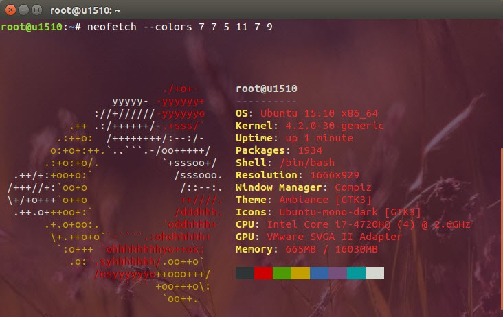 如何使用Neofetch个性化显示Linux系统信息