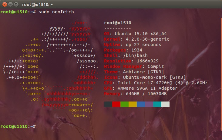 教你如何通过Neofetch个性化显示Linux系统信息