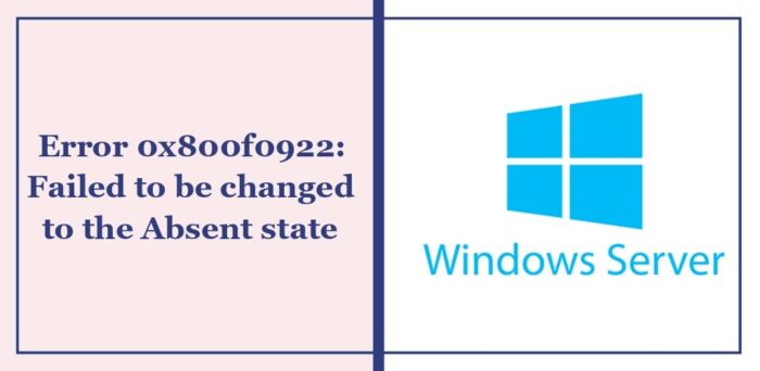在Windows上无法更改程序包为离线状态