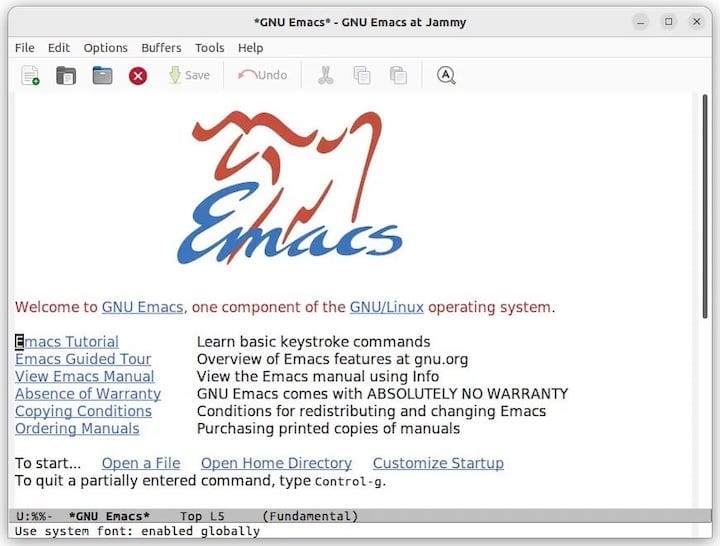 如何在 Debian 上安装 Emacs 12