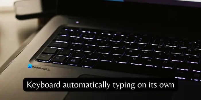 Windows笔记本电脑键盘自动输入文字