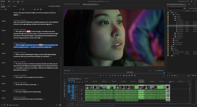 Adobe Premiere Pro推出新功能：利用AI编辑视频并加入文字