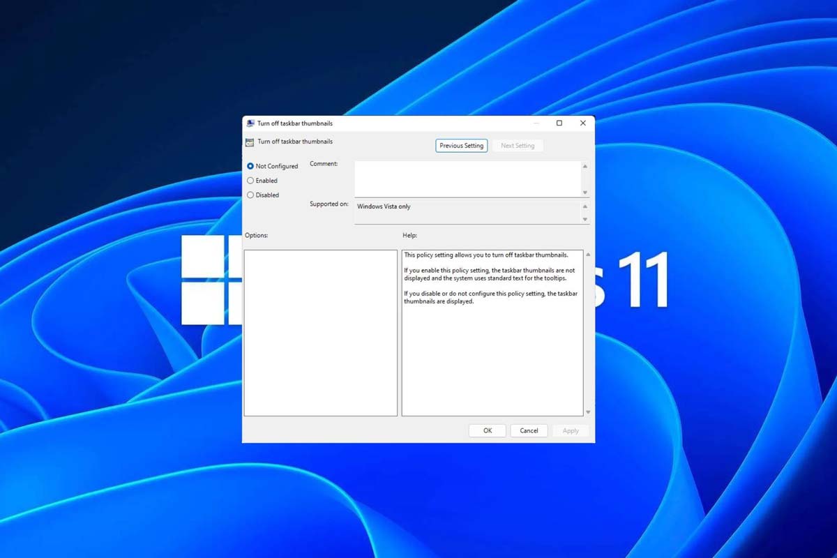 如何在Windows 11中禁用任务栏缩略图预览？关闭鼠标悬停任务栏图标显示缩略图的方法