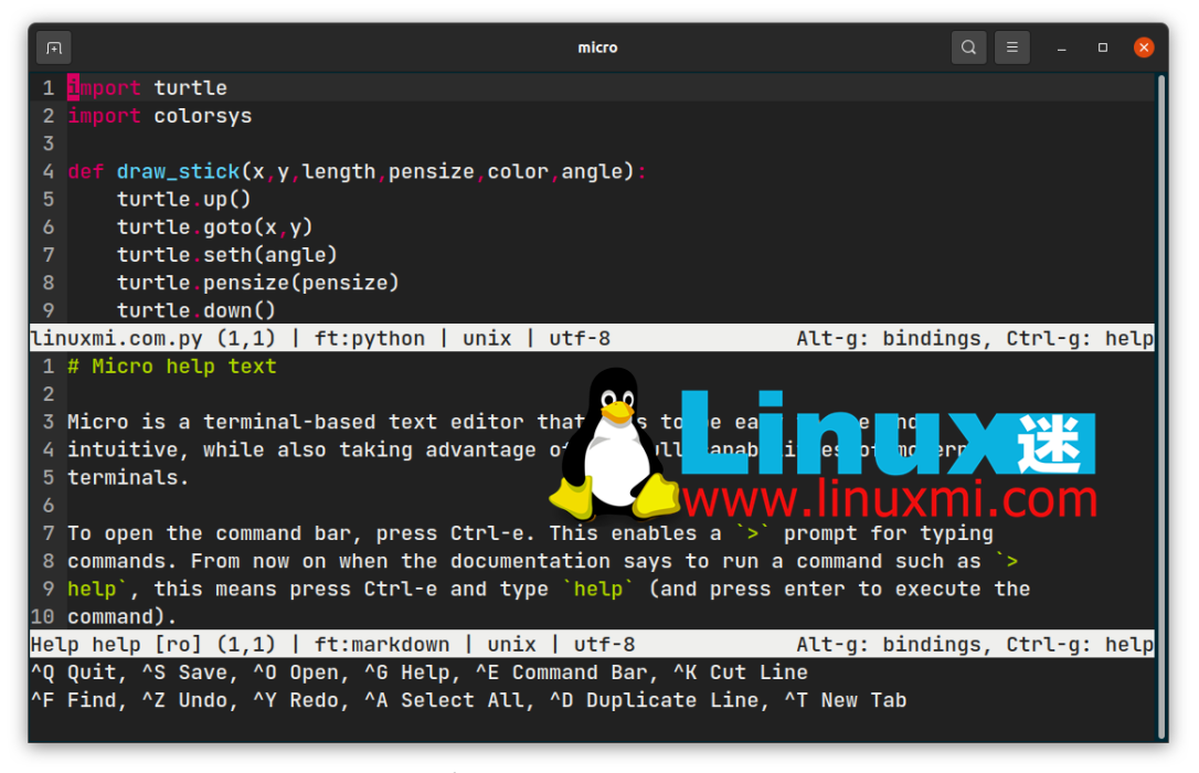 比 Vim 更现代直观的 Linux 文本编辑器