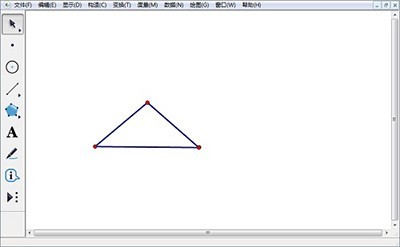 几何画板使用圆绘制等腰三角形的图文方法