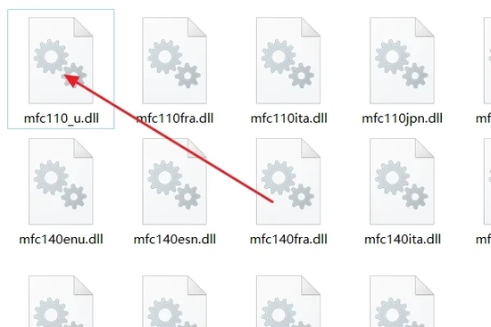 找不到mfc110u.dll文件，但已被加载