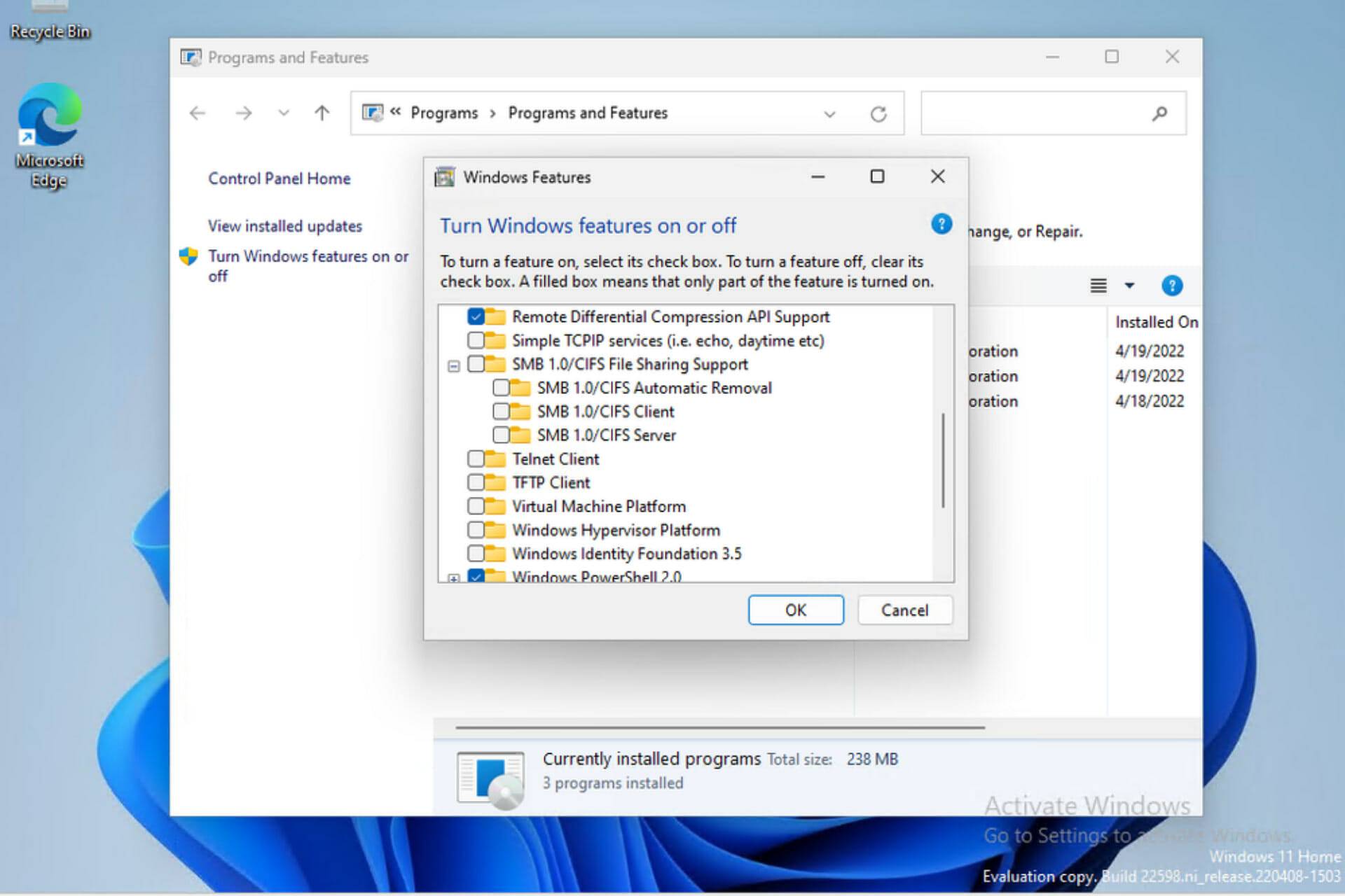 Windows 11 主页将默认不再包含服务器消息块 1