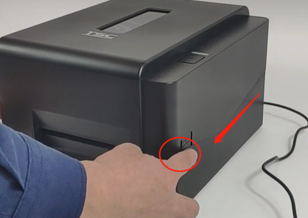 如何正确安装TSC打印机的纸张