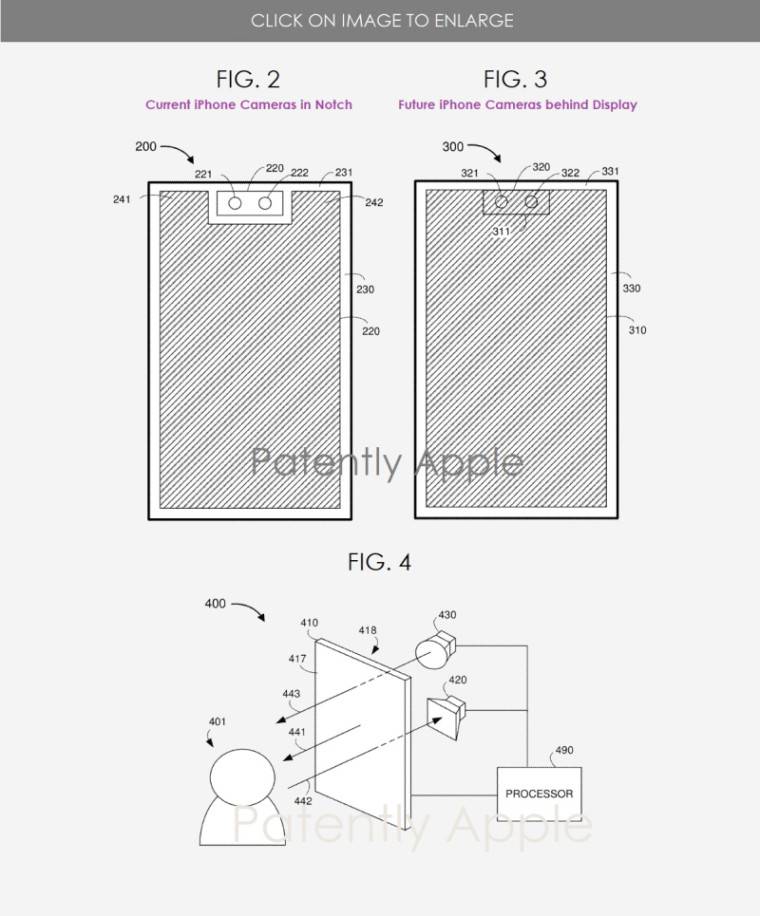 苹果新授予的专利可以使无缺口的 iPhone 成为现实