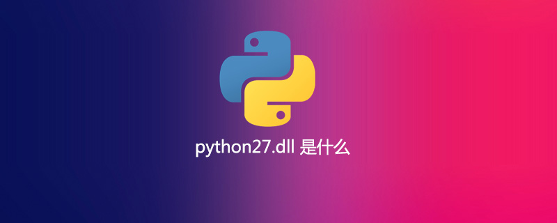 python27.dll 是什么