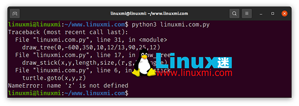 一行代码，让你的 Python bug 与众不同