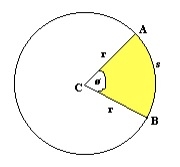 圆扇形的面积是多少？