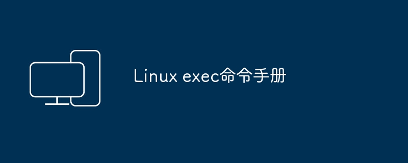 Linux exec命令手册