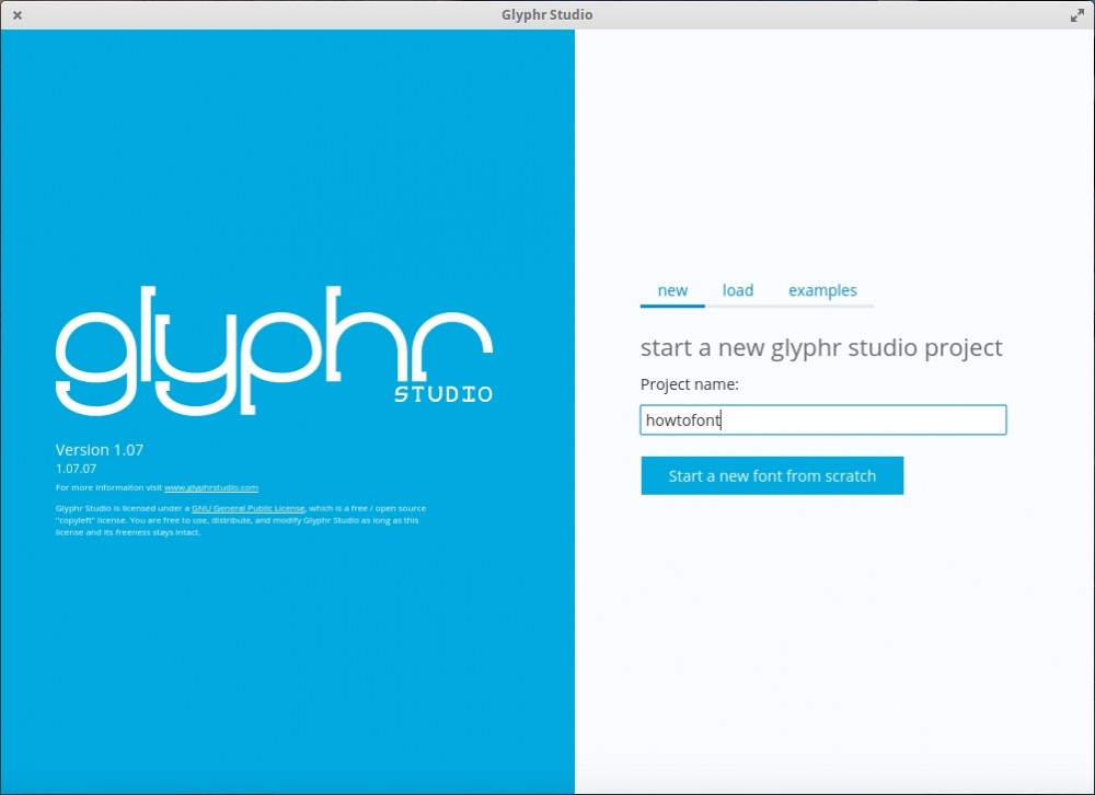 使用 Glyphr 玩转Linux字体