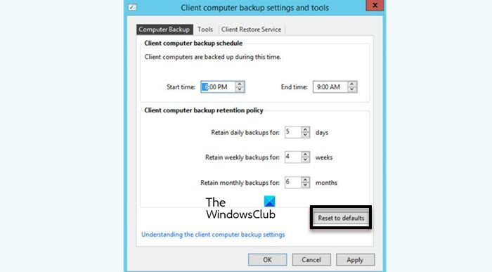 Windows服务器备份的安装、卸载和重置指南