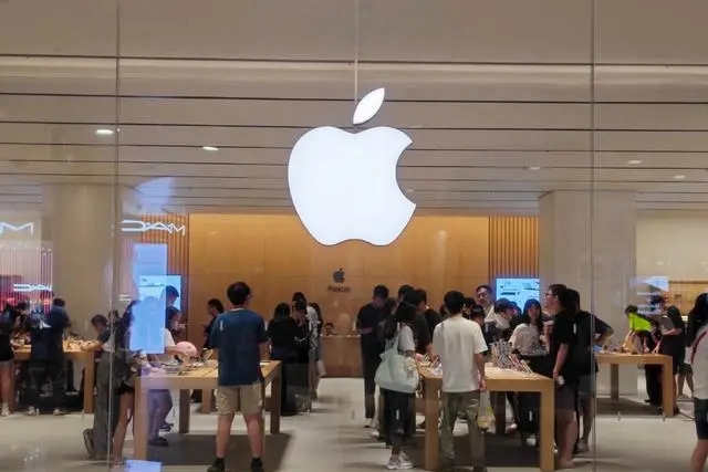 2021年，中国苹果手机销售额
