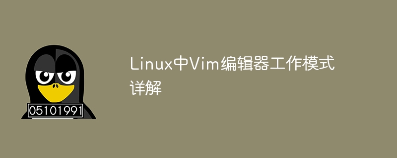 探究Linux中Vim编辑器的工作原理
