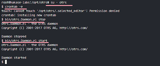 在 Ubuntu 16.04 上安装 OTRS技巧