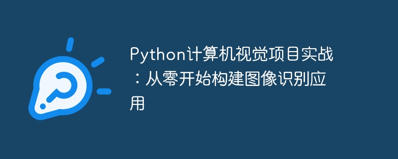 Python计算机视觉项目实战：从零开始构建图像识别应用