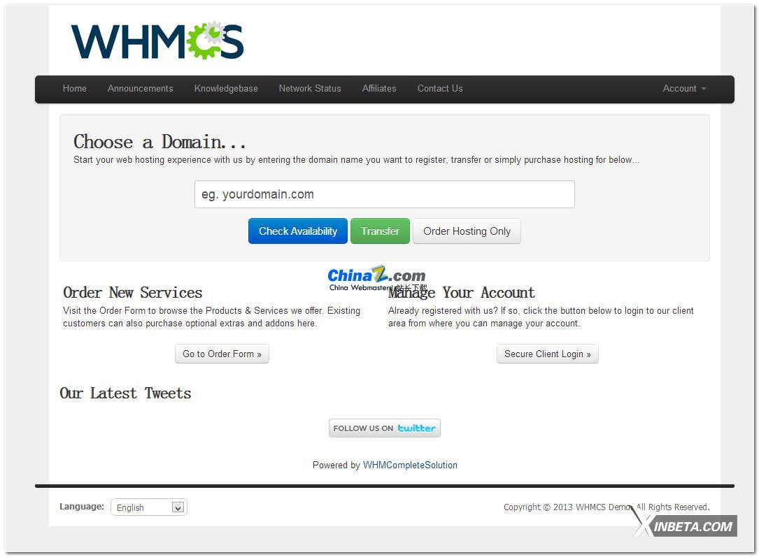 WHMCS主机管理软件