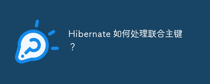 Hibernate 如何处理联合主键？
