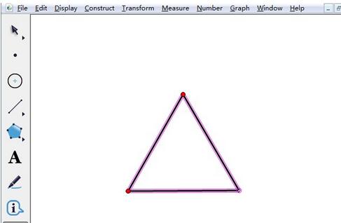 几何画板构造等边三角形的操作流程