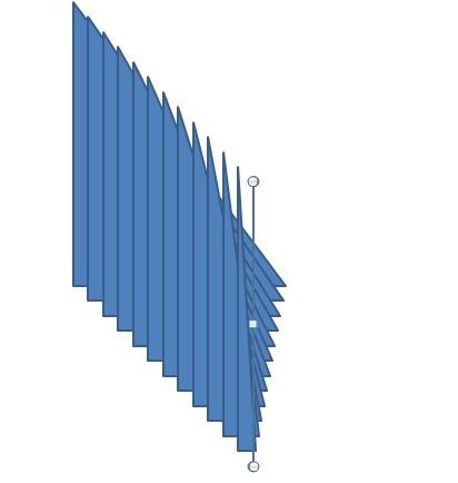 PPT绘制一个轴对称图形的旋转动画的详细方法